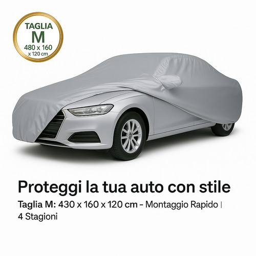 Telo copri auto impermeabile - telo,